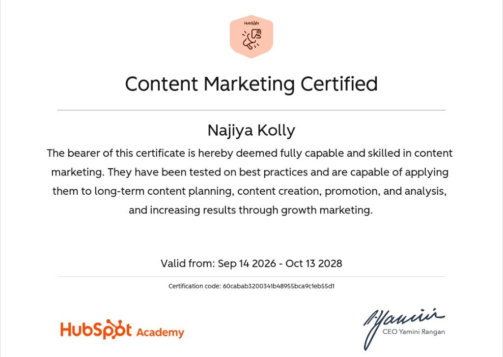 Best digital marketer in Calicut-contant marketing